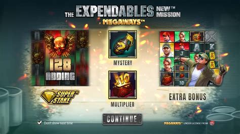 The Expendables New Mission Megaways Parimatch